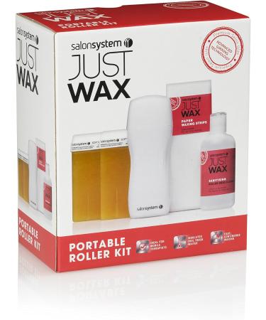 Salon System Just Wax Portable Roller Wax Kit - Professional at-home hair removal solution - Buy Online on GoSupps.com