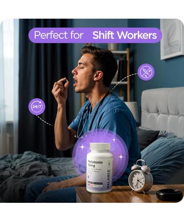 Balancebreens Melatonin 10mg Fast-Dissolve 120 Tablets Natural Sleep Aid for Restful Nights Drug-Free Support for Relaxation and Tranquility 120 count (Pack of 1) - Buy Online on GoSupps.com