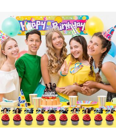 Fast and Furious Party Supplies 25Pcs Fast and Furious Theme Cake Cupcake Toppers for Kids Fast and Furious Birthday Party Decorations - Buy Online on GoSupps.com