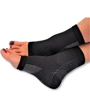 Pedimd compression stockings for ankle foot vault and heel Achilles tendon support for women and men pain relief for women and men size S/m 2 pieces S/M (UK 4-7 Pack of 2)