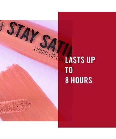 Rimmel London Stay Satin Liquid Lipstick Shoulder Pads - 5.5ml - 720 - Long Lasting Lip Color - Buy Online on GoSupps.com