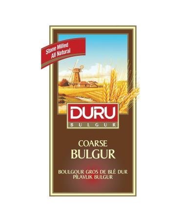 Duru Coarse Bulgur 1000g | 100% Natural Wheat Berries High Fiber & Protein Non-GMO | Perfect for Vegan Recipes | Healthier Alternative to Rice - Buy Online on GoSupps.com