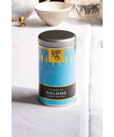 Rare Tea Company Oolong Loose Leaf Tea Tin 50g - Premium Quality Oolong Tea - Buy Online on GoSupps.com