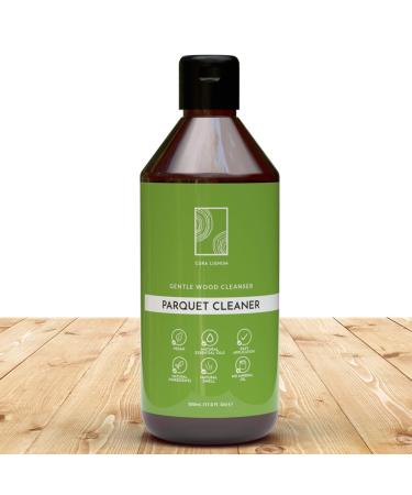 Cura Lignum Parquet Floor Cleaner - Ideal Wooden Floor Cleaner Liquid & Hardwood Floor Cleaner Effective Wood Floor Cleaner Liquid for Dark Wood Stain A Wood Floor Polish & Wood Stain Remover 500ml