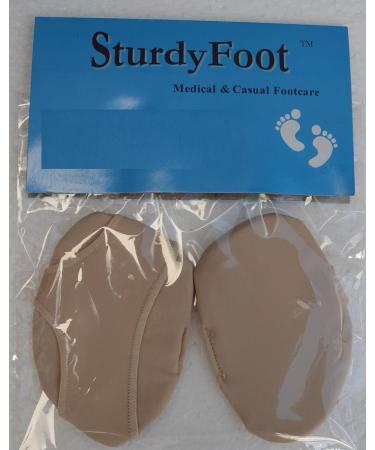 SturdyFoot Fabric Gel Metatarsal Pads for Morton s Neuroma - Brown Cushioning Foot Support for Comfortable Walking - International Shipping Available - Buy Online on GoSupps.com