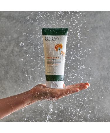 SenSpa Nourishing Cedarwood Body Wash Vegan Shower Gel 200ml - Buy Online on GoSupps.com