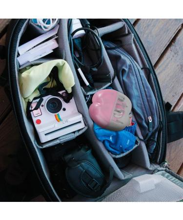 Ipetboom Camping Accessory Stainless Steel Nail Kit Hair Double Bun Nail Trimmer Deer Antler Headband Adult Mirroraid The Mirror 8 in 1 Mirrors Nail Clipper Kit Nail Scissors Manicure medium Pink - Buy Online on GoSupps.com