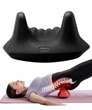 SoAS Iliopsoas Massager t - Iliacus & Psoas Release Tool Back massager |Printing point massager full body massage device |Back extensor for pain relief in the lower back black