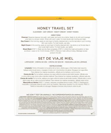 Shop Earth To Skin Honey Travel Set - Affordable Skincare for All Skin Types | International Shipping Available - Buy Online on GoSupps.com