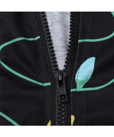iOoppek Women's Christmas Pajamas Tracksuit - Cozy Hoodie Zipper Sweater Jumpsuit Bodysuit in Plus Size XXL - Buy Online on GoSupps.com