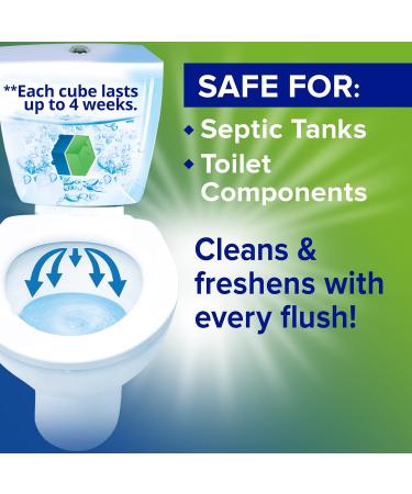 Soft Scrub In-Tank Toilet Cleaner Duo-Cubes - Alpine Fresh 4 Count (Pack of 2) | International Shipping Available - Buy Online on GoSupps.com