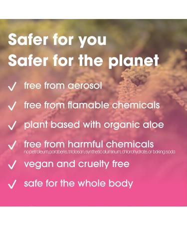 Lafe's Natural Deodorant | 4 Ounce Whole Body Non-Aerosol Deodorant Spray | Aluminum Paraben & Baking Soda Free | Beach Rose & Peony - Buy Online on GoSupps.com