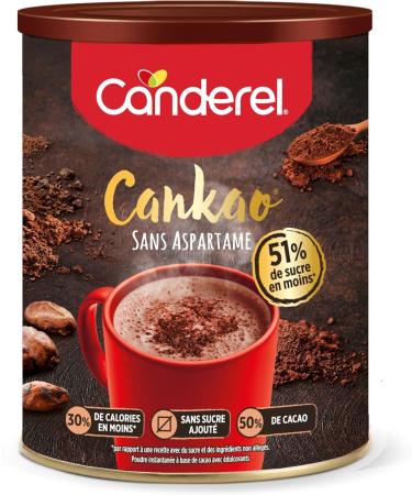 Canderel - Cankao - Cocoa Powder - 30% Less Calories - 51% Less Sugar - 250g Tin - Buy Online on GoSupps.com