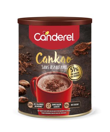 Canderel - Cankao - Cocoa Powder - 30% Less Calories - 51% Less Sugar - 250g Tin