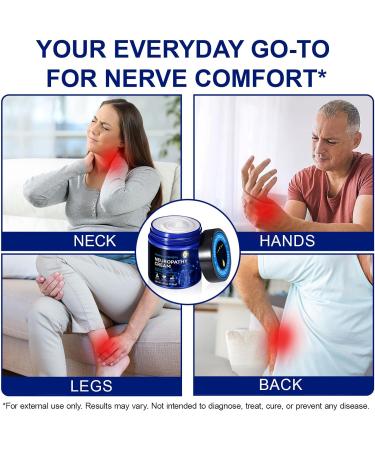 Cr me De Soulagement De La Neuropathie Force Suppl mentaire Pour Les Pieds Les Jambes Les Mains Les Orteils Avec Le Curcuma Naturel Le Gingembre - Inconfort Musculaire Et Articulaire Massage 2Pcs - Buy Online on GoSupps.com