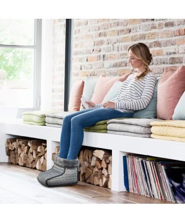 Medisana FW 100 Foot Warmer with Vibration Massage | Electric Heating 2 Temp Levels Auto Shut-Off & Washable Lining - 60260 - Buy Online on GoSupps.com