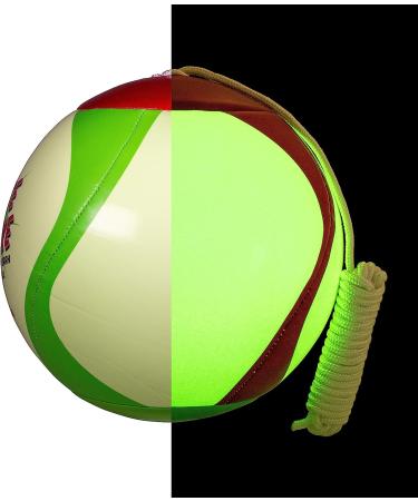 Mikasa Glow in The Dark Outdoor Tetherball - Multicolor | Durable and Fun Game for All Ages - Buy Online on GoSupps.com