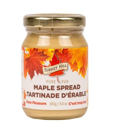 Turkey Hill Sugarbush Pure Canadian Premium Maple Butter with Spread Glass Jar All Natural Delicious Ingredients for Kids and Adults 5.52