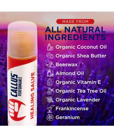 Jumbo Callus Healing Salve for Hands and Feet - Prevent Bleeding and Moisturize Calluses for Gymnastics, Weight-Lifting, Crossfit, Rock Climbing, and Rowing - Buy Online on GoSupps.com