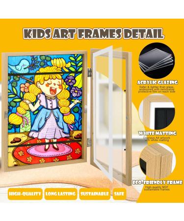 Shop Nuyikaso A4 Children's Drawing Picture Frame - Front Opening for 150 Photos | Best International Shipping - Buy Online on GoSupps.com