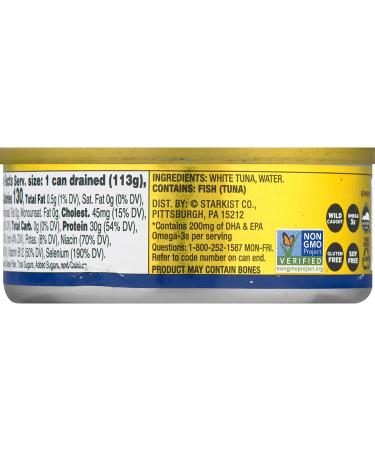 StarKist Selects No Salt Added Chunk White Albacore Tuna in Water - 4.5 oz Can (Pack of 12) - Buy Online on GoSupps.com
