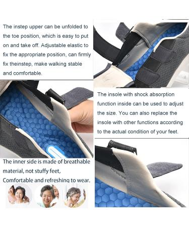 Diabetic Shoes for Women Men - Wide Fit Adjustable Edema Comfy Walking Shoes - Orthopedic Slip-on Shoes 6.5 E - Buy Online on GoSupps.com