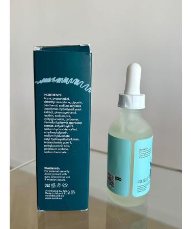 Pure Hyaluronic Acid Serum with Snow Mushroom & Vitamin B5 - Vegan Fragrance-Free Hydrating Moisturizer for Dry Skin | 2 Oz - Buy Online on GoSupps.com