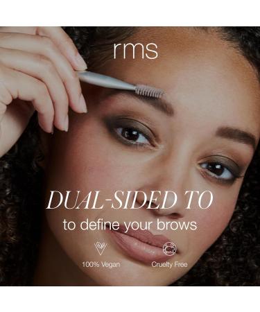 RMS Beauty Back2Brow Brush - Professional Eyebrow Makeup Brush with Spoolie for Perfect Brows | Buy Now Internationally - Buy Online on GoSupps.com