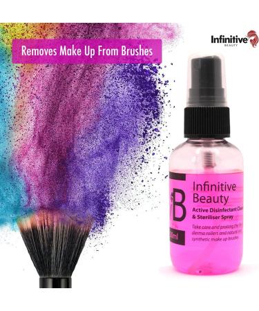 Infinitive Beauty Disinfectant & Sterilizer Spray for Derma Rollers & Brushes 50ml - Care & Extend Lifespan of Tools - Buy Online on GoSupps.com