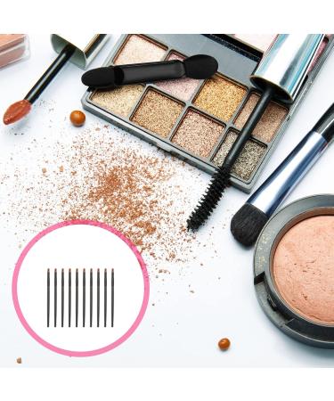BELLIFFY 10pcs Nose Shadow Brush Travel Blush Brush Cosmetic Brush Eye Makeup Creme Blush Black Wooden Handle - Buy Online on GoSupps.com