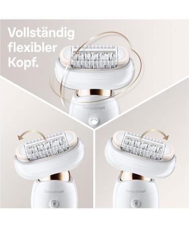 Buy Braun Silk- pil 9 Flex Beauty Set - Epilator & Facial Hair Remover for Women | Includes FaceSpa Brush & Mini Hair Remover | International Shipping Available - Buy Online on GoSupps.com