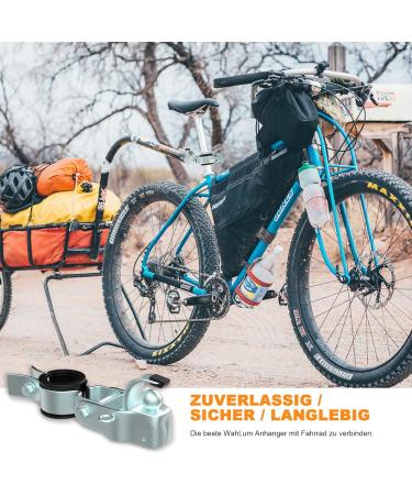 Buy NICEDACK Bicycle Tower: Galvanized Steel Trailer Coupling & Clutch Load Compatible with All Bicycle Saddles International Shipping Available - Buy Online on GoSupps.com