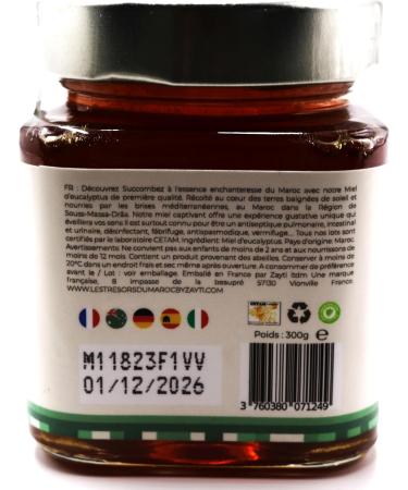 Miel d'eucalyptus du Maroc 300g 100% Naturel R colt dans la R gion de Souss Massa Draa un miel Rare et unique - Buy Online on GoSupps.com