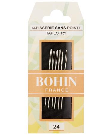Bohin Tapestry Hand Needles , Size 24 6/Pkg