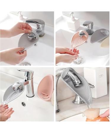 Faucet Extender For Kids Sink 2PCS Extender For Toddlers Sink Extender For Kids Faucet Bathroom Wash Tap Washing Helper Hand Washing Faucet Extension Kids Bath Safety Protection For Baby And Children - Buy Online on GoSupps.com