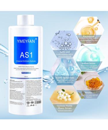 AS1 SA2 AO3 Aqua Peeling Solution pour Machine Faciale Hydrog ne et Oxyg ne Professionnelle S rums Hydratants pour le Nettoyage du visage (400 ml/Bouteille) - Buy Online on GoSupps.com