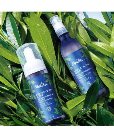 Melvita Cleansing Foam Bouquet Floral Detox Organic Vegan Pump Bottle 150 ml - Buy Online on GoSupps.com
