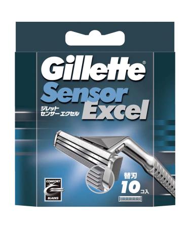 Gillette Sensor Excel Safety Razor Male 10 Pack