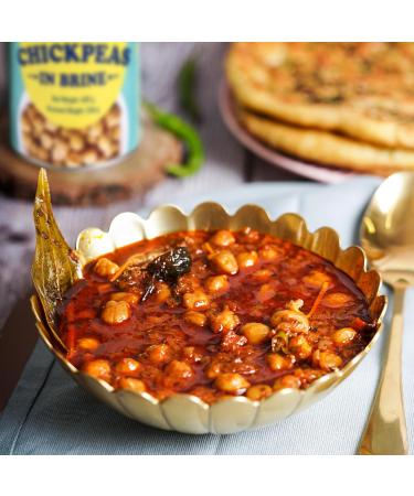Urban Platter Ready To Use Chickpeas in Brine 400g (Canned Drained Weight 240g) - Buy Online on GoSupps.com