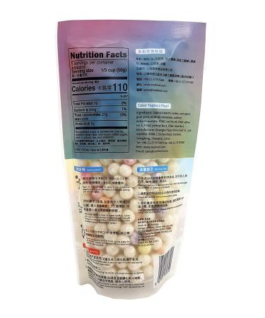 4-Pack WuFuYuan Boba Tapioca Pearls 4 Varieties Bundle with 1 Pk of 50 Boba Wide Straws Individually Wrapped Bubble Tea Ingredients - Buy Online on GoSupps.com
