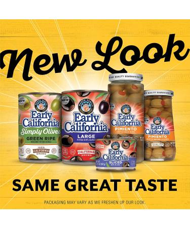 Early California Sliced Ripe Black Olives 3.8 oz - 12 Pack - Buy Online on GoSupps.com