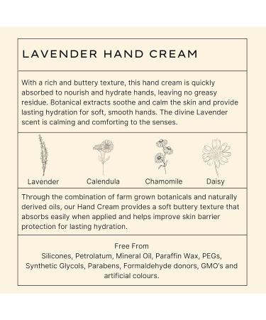 Jurlique Lavender Hand Cream - Natural Moisturizer for All Skin Types - 125ml - Shop Internationally - Buy Online on GoSupps.com