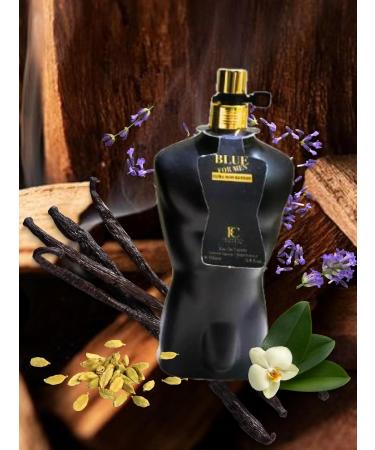 BLUE FOR MEN ULTRA NOIR EDITION Eau de Toilette 3.4 fL. Oz. Amber fragrance for men. - Buy Online on GoSupps.com