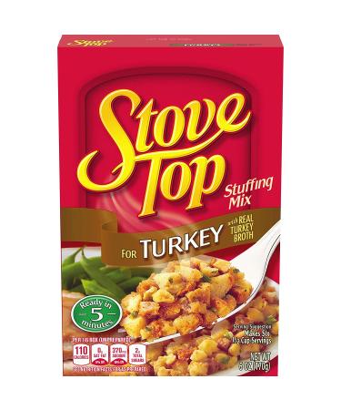 Stove Top Turkey Stuffing Mix - 6 oz Box | Delicious Holiday Side Dish - Buy Online on GoSupps.com