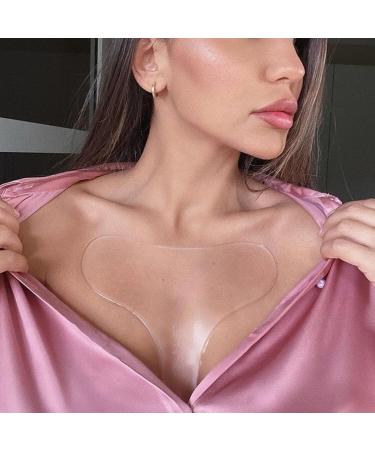 Booby Tape Silicone Chest Wrinkle Pads | Reusable Hydrating Anti-Wrinkle Patches for D colletage | Vegan & Cruelty-Free - Buy Online on GoSupps.com