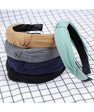 Coolty 10-Piece Elastic Hair Band Set | Stylish Turban Knot Headbands for Women | International Shipping Available - Buy Online on GoSupps.com