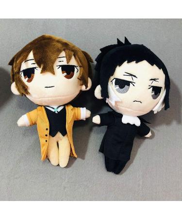 Tongyundacheng Bungo Stray Dogs Dazai Osamu Plush Pillow Doll 20cm - Anime Stuffed Cute Soft Plushie for Decor - Buy Online on GoSupps.com