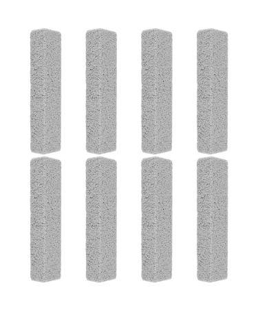 kzxbty 8 Pieces Pumice Stones for Cleaning Pumice Scouring Pad Grey Pumice Stick Cleaner for Removing Toilet Bowl Ring Bath Household Kitchen Pool