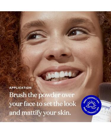 Supergoop! (Re)setting 100% Mineral Powder Light - Makeup Setting Powder with SPF 35 - 0.15 oz - Buy Online on GoSupps.com