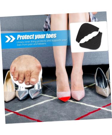 NOLITOY 6 Pairs Half Size Padded Toe Plug Cushions | High Heel Shoe Tips for Comfort & Support - Buy Online on GoSupps.com